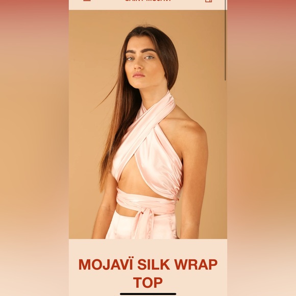 Saint Mojave silk top - Picture 2 of 5